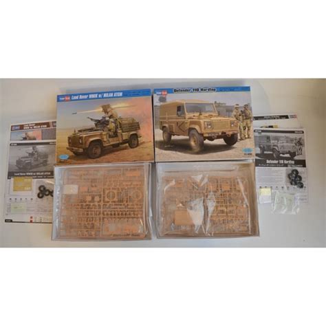 Eight Unbuilt 1 35 Modern British Tank And Armoured Vehicle Plastic