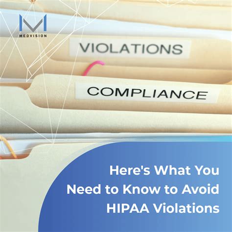 Heres What You Need To Know To Avoid Hipaa Violations