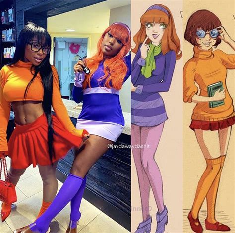 Black Girl Halloween Costume Halloween Ideas Daphne And Velma Super