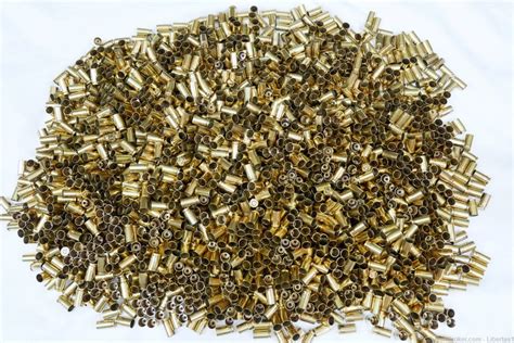 Once Fired 9mm Luger 9x19 Brass Partial Deprimed 4200 Cases Reloading Brass At