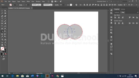 Tiga Cara Menggunakan Shape Builder Tool Di Adobe Illustrator Kursus