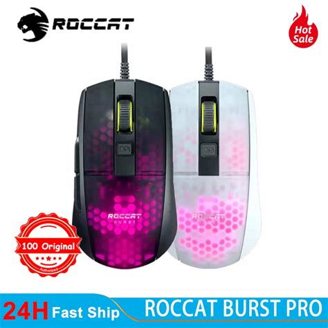 Roccat Burst Pro Mouse Optical Pro Gaming Extreme Lightweight Alta