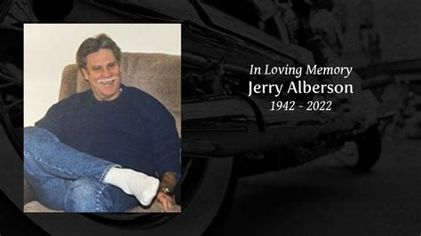 Jerry Alberson Tribute Video