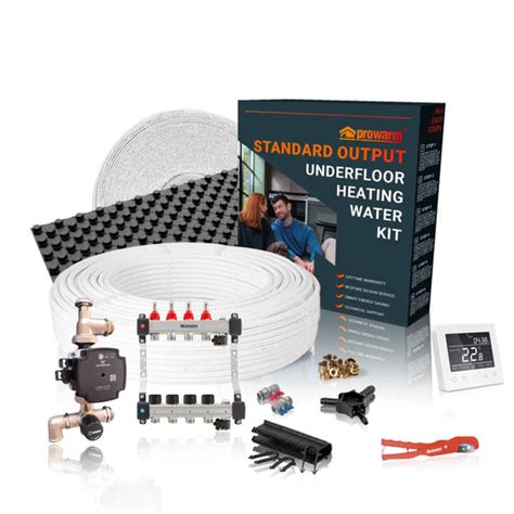 Water Underfloor Heating Kits Standard Output The Underfloor