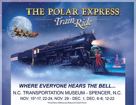 THE POLAR EXPRESS Train Ride in Spencer, NC - Transportation