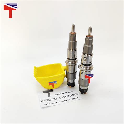 Machinery Engine Parts Fuel Pump Fuel Injector 6754 11 3011 0445120231for Excavator Pc200 8