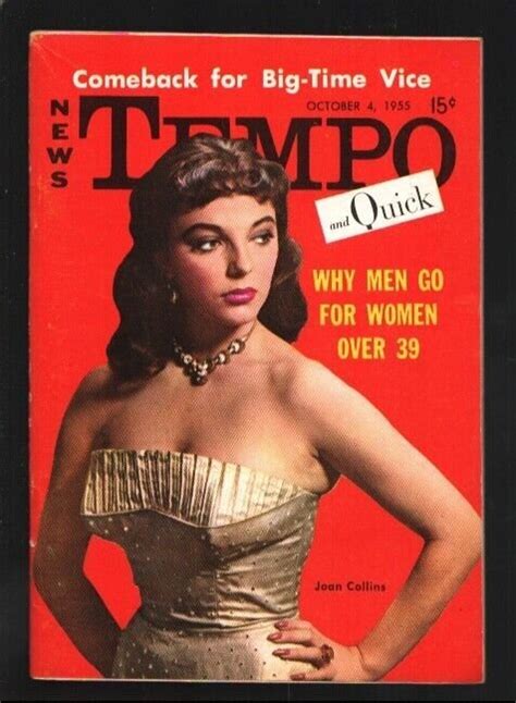 Tempo 10 4 1955 Joan Collins Cover Big Time Vice Mary Martin Peter Pan