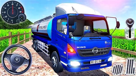 Truck Simulator Vietnam Oil Transporter Truck Hino Driver