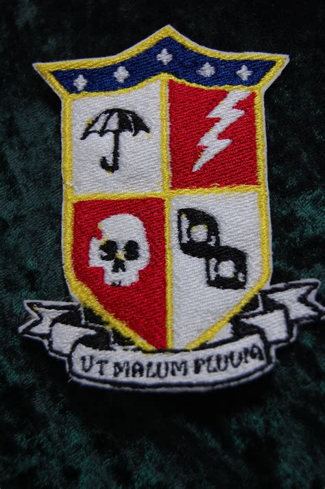 Umbrella Academy School Crest Embroidered Patch Etsy