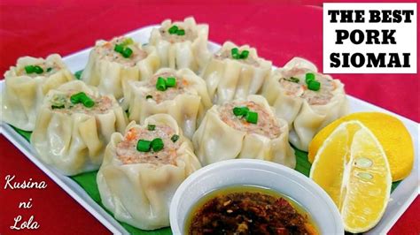 Siomai Recipe