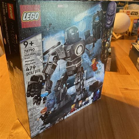 LEGO Marvel Super Heroes Iron Man Iron Monger Mayhem 76190 EBay