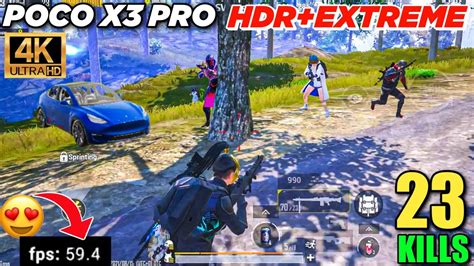 Poco X3 Pro Hdrextreme 4k 60 Fps Pubg Test I Poco X3 Pro Pubg With