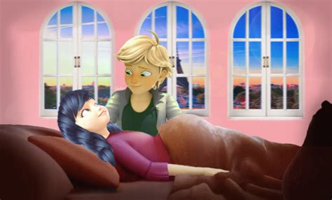 A Very Old Edit From Pregnant Marinette She Is Pregnant With Of Course Marie Adrien On Her S