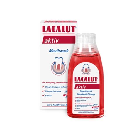 Lacalut Aktiv Vodica Za Ispiranje Usta 300ml Apoteke B Pharm