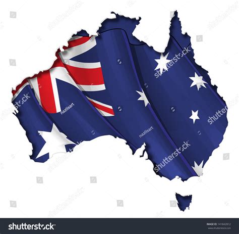 10,186 Australian flag map Images, Stock Photos & Vectors | Shutterstock