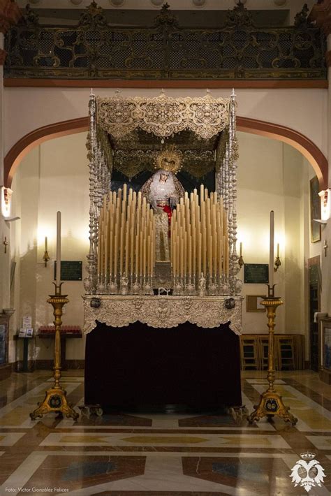 Virgen Del Patrocinio En Su Paso De Palio Semana Santa Semana