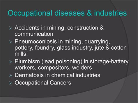 occupational health hazards precautions pptx
