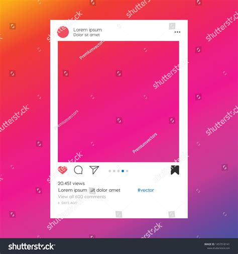 885 Instagram frame video 图片库存照片和矢量图 Shutterstock