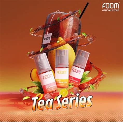 Jual Foom Iced Tea Series Saltnic Ml Mg By Foom Di Lapak Vapor