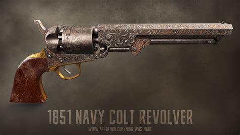 Colt 1851 Navy Revolver Parts Diagram