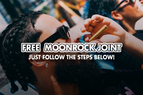 Free THCA Moonrock Joint Landing Page Moon Men