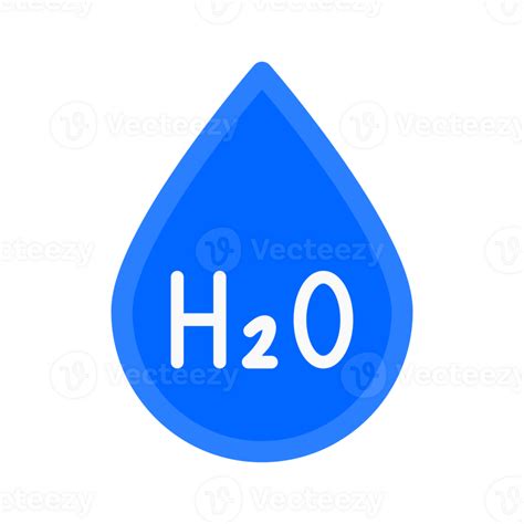 Water H2o Molecule Chemical Formulas Ecology And Biochemistry 37046826 Png