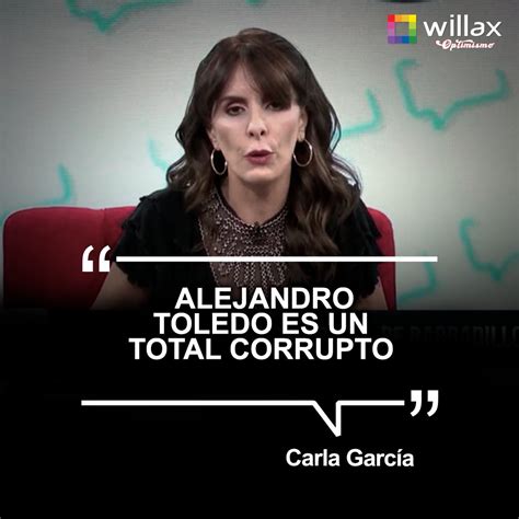 Willax Televisión on Twitter Políticas Carla García Alejandro