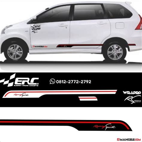 Jual READY Stock NS Cutting Sticker ERC Stiker Mobil Striping Mobilio