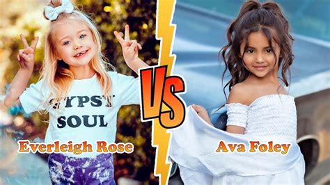 Everleigh Rose Soutas VS Ava Foley Amazing Transformation From Baby