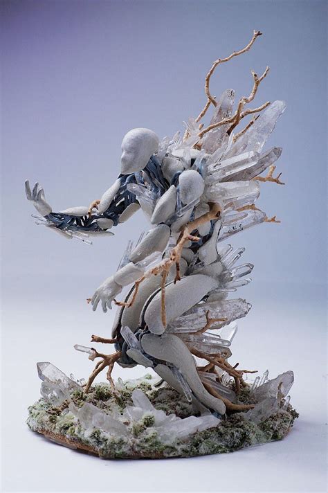 Assemblage Sculptures By Garret Kane Show The Connection Of Men With ...