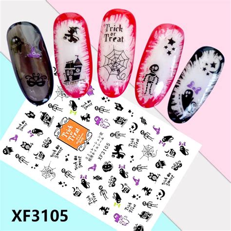 Halloween Nail Stickers Collection - Limegirlstore