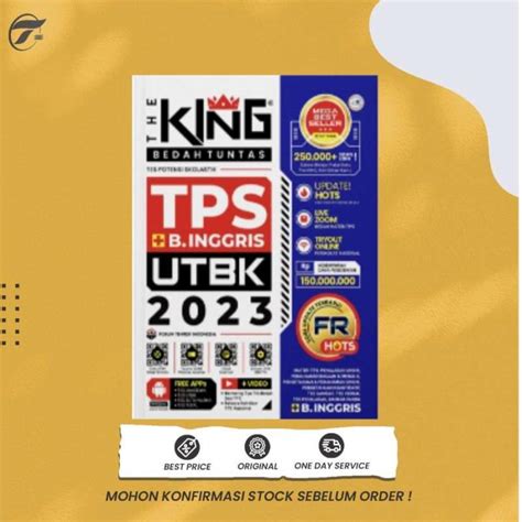 Jual The King Bedah Tps Utbk Di Seller Togamas Diponegoro Darmo