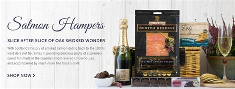 Fine Scottish Hampers | Whisky, Smoked Salmon & Venison Hampers