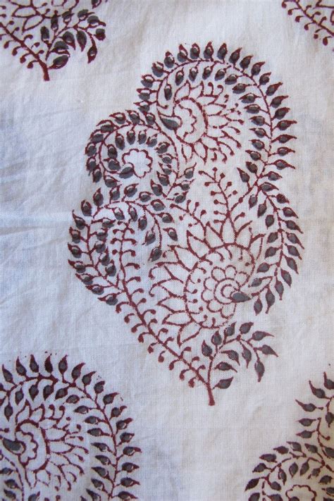 Love From Your Mrs Indian Block Printing Block Printing Fabric