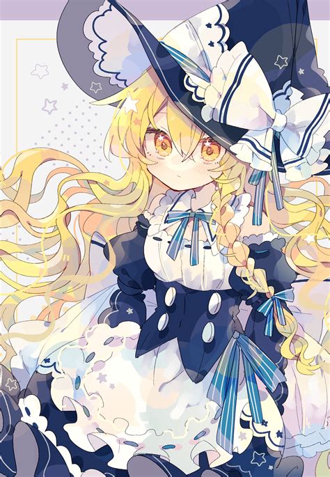 Kirisame Marisa Marisa Kirisame Touhou Image By Rasra25 4180621