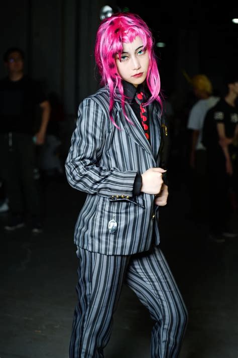 Anime Jojos Bizarre Adventure 5 Diavolo Cosplay Costume