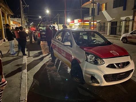 Taxista Atropella Y Lesiona A Mujer En Cosamaloapan