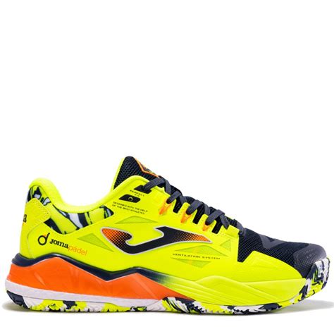 Zapatillas Joma Smash 2308 naranja flúor Zona de Padel