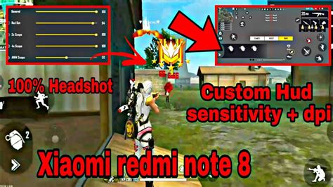 Top Images Free Fire Sensitivity For Redmi Note Pro Best