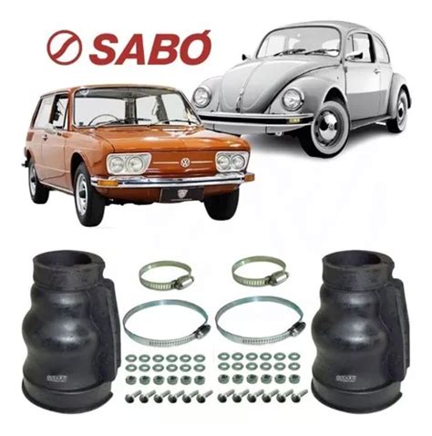 2 Kit Coifa Semi Eixo Sabó Brasilia Fusca 1300 1500 1600 Parcelamento