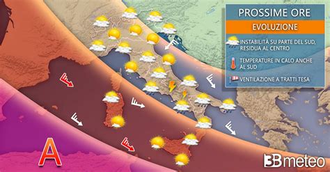 METEO Prossime 48 Ore Tra Sole E IMPROVVISI TEMPORALI Ecco Dove 3B