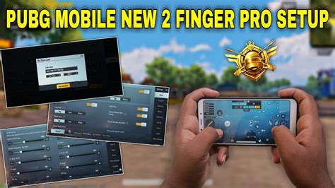 PUBG MOBILE SEASON 19 NEW 2 FINGER PRO SETUP WITH GYRO WITHOUT GYRO