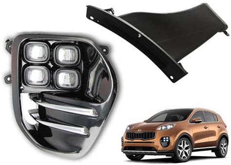 Oe Style Fog Lamps Led Daytime Running Light Drl Kits For Kia