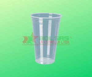 Vaso Transparente Cc Copobras Bolsas La Estrella Ltda