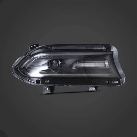 2015 2016 2017 2018 2019 2020 2021 2022 2023 Dodge Charger 7th Genld Led Headlight Assembly