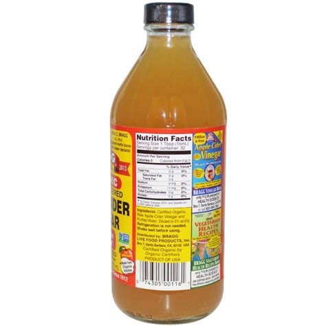 Bragg Organic Apple Cider Vinegar Fl Oz