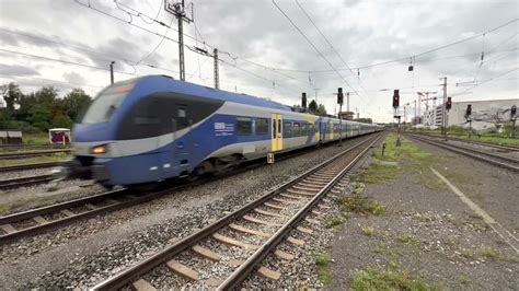 Rosenheim Bahnhof Mit Dabei War Bb Brb Westbahn G Terverkehr Von