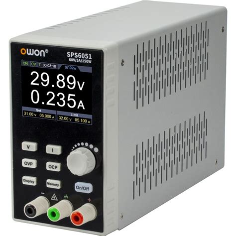 China Best Owon Sps Fanless Single Channel Programmable Dc Power Supply