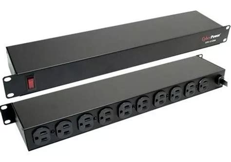 Pdu Para Rack 1u Cyberpower Cps1215rm 15a 120v 10 Contactos Meses Sin