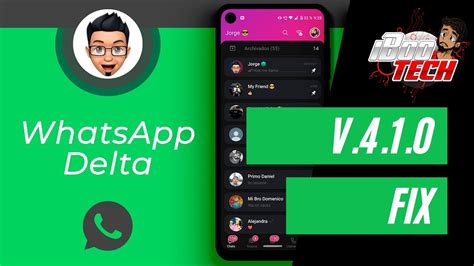 ACTUALIZACIÓN WhatsApp DELTA Última Versión JULIO 2022 Novedades v4